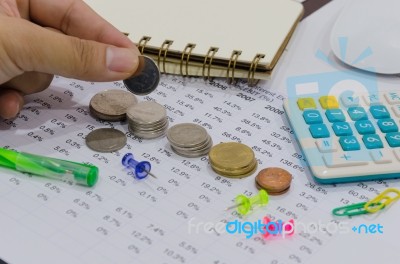 Business Investment Management Stock Photo