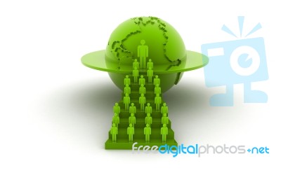 Business Network Stock Image