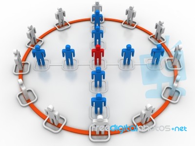 Business Network Stock Image Business Network Stock Image