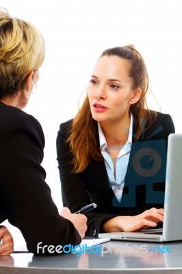 Business People In The Meeting Stock Photo