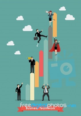 Business Teamwork Concept Stock Image
