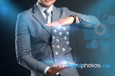 Business, Technology, Internet And Networking Concept. Select Th… Stock Photo