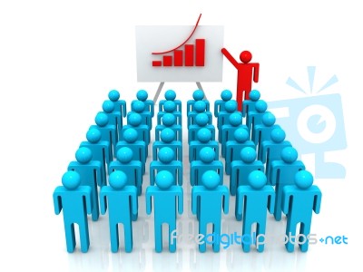 Business Training Stock Image