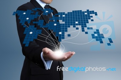 Business With Expansion Stock Photo