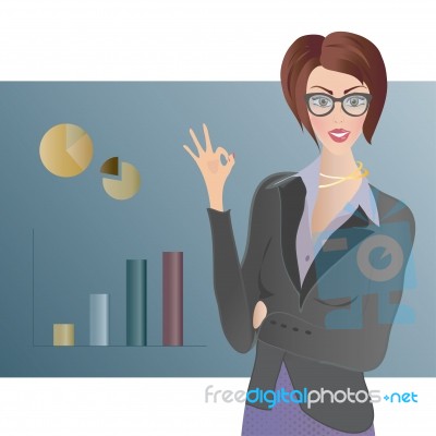 Business Woman Stock Image