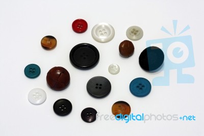 Buttons Stock Photo
