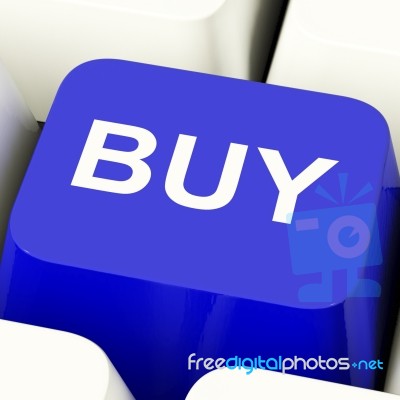 Buy Computer Key Stock Image