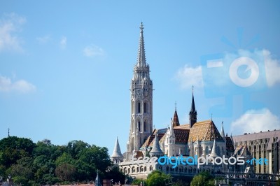 Calvinist Church In Budapest Stock Photo