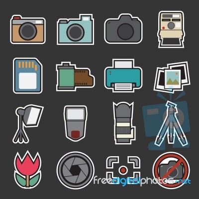 Camera Icon Stock Image