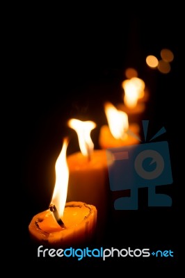 Candle Stock Photo