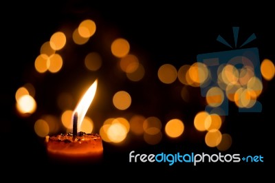 Candle Stock Photo