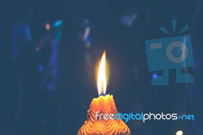 Candle Of Faith Stock Photo Candle Of Faith Stock Photo