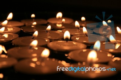 Candles Stock Photo