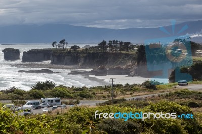 Cape Foulwind Stock Photo