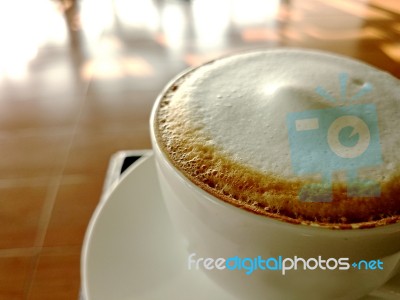 Cappuccino  Coffee Stock Photo