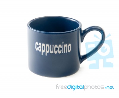 Cappuccino Cup Stock Photo