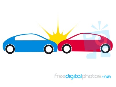 Car Accident Stock Image