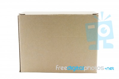 Cardboard Box Stock Photo