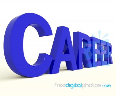 Career Word Stock Image