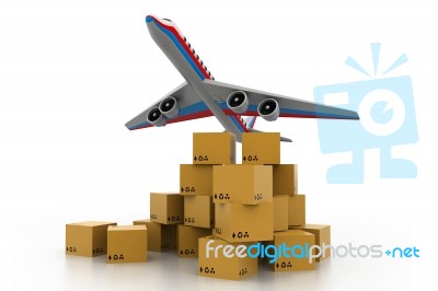 Cargo Transportation Stock Image
