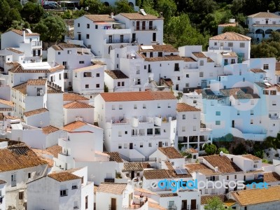 Casares, Andalucia/spain - May 5 : View Of Casares In Spain On M… Stock Photo