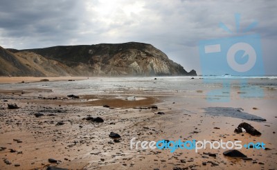 Castelejo Beach Stock Photo