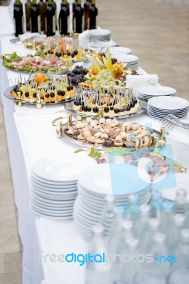 Catering Stock Photo