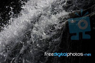 Cedar Creek In Samford, Queensland.  Stock Photo