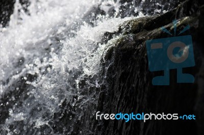 Cedar Creek In Samford, Queensland.  Stock Photo