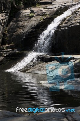 Cedar Creek In Samford, Queensland.  Stock Photo