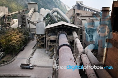 Cement Factory Stock Photo Cement Factory Stock Photo