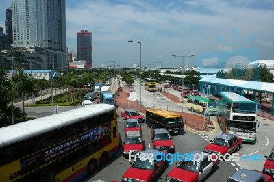 Central  Bus Terminal Stock Photo