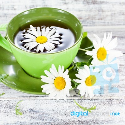 Chamomile Tea Stock Photo