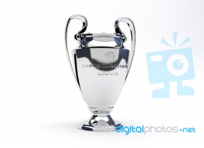 Champions League Cup Stock Image