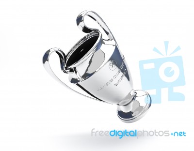 Champions League Cup Stock Image