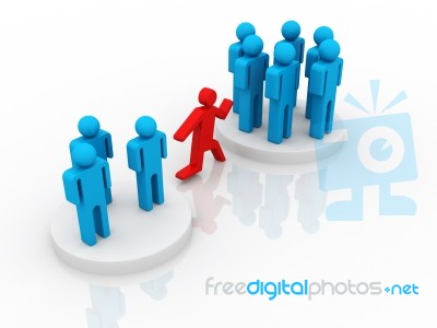 Changing Team Stock Image Changing Team Stock Image