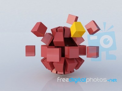 Chaos Sphere Stock Image