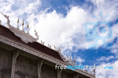 Chapel Inside Wat Huai Pla Kang Stock Photo Chapel Inside Wat Huai Pla Kang Stock Photo