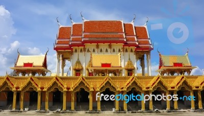 Chapel, Pan Thai Nor Ra Sing Temple  Thailand Stock Photo