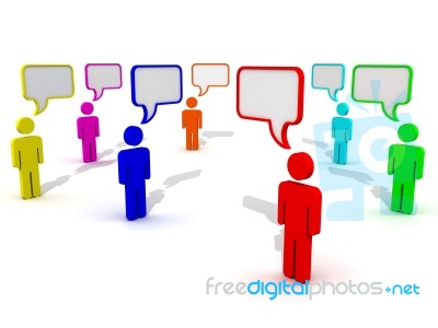 Chat Community Stock Image - Royalty Free Image ID 10038882