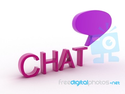 Chat Concept Stock Image