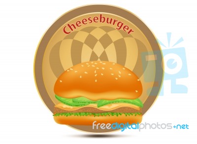 Cheeseburger Stock Image