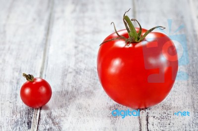 Cherry Tomatoes Stock Photo