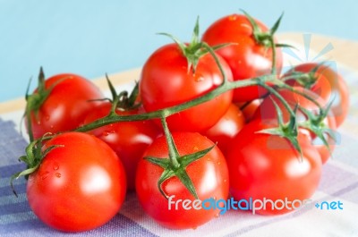 Cherry Tomatoes Stock Photo