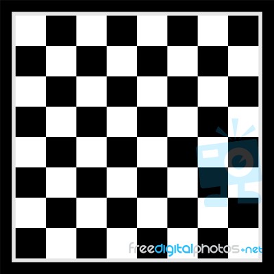 Chess Board Background Design Stock Image