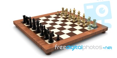 Chess Game Stock Image