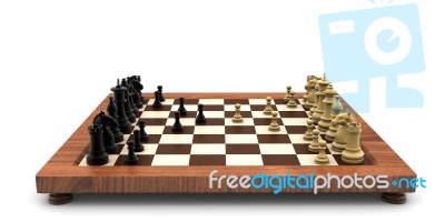 Chess Game Stock Image