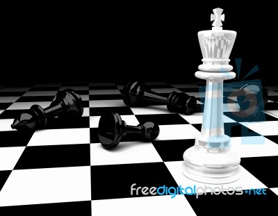 Chess King Stock Image