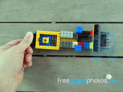 Children's Toy Designer Stock Photo Children's Toy Designer Stock Photo