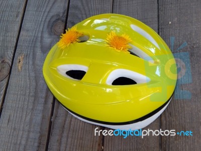 Children's Toys, Helmets, Designer Stock Photo